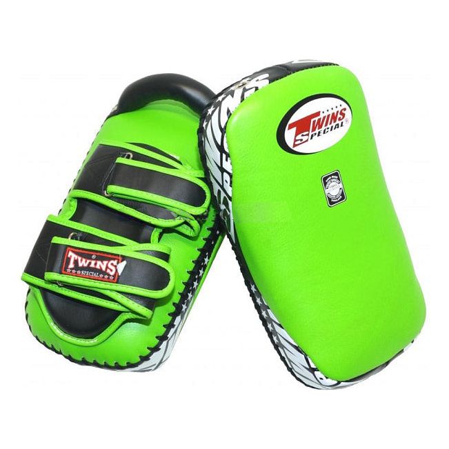 Twins Special KPL-12 Deluxe Thai Pads Black Green