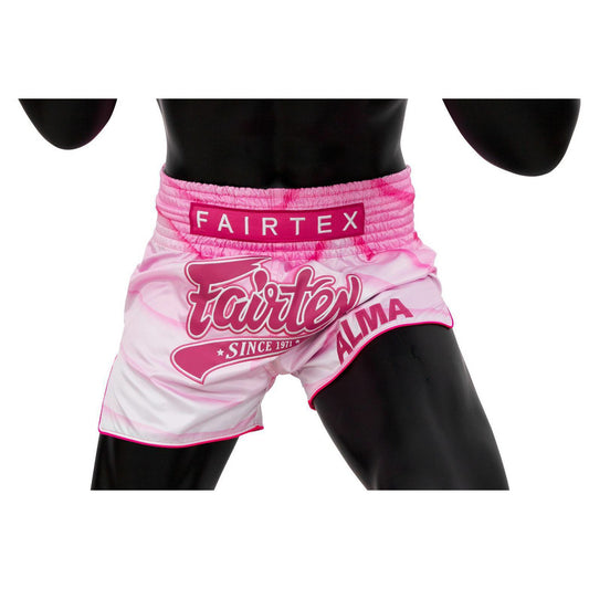 Fairtex BS1914 Pink Alma Muay Thai Shorts - Nak Muay Training - Muay tHAI