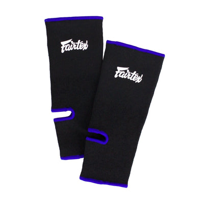 Fairtex AS1 Ankle Supports Black-Blue - Nak Muay Training - Muay tHAI