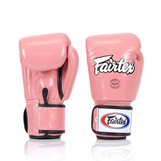Fairtex BGV1 Pink Boxing Gloves - Nak Muay Training - Muay tHAI