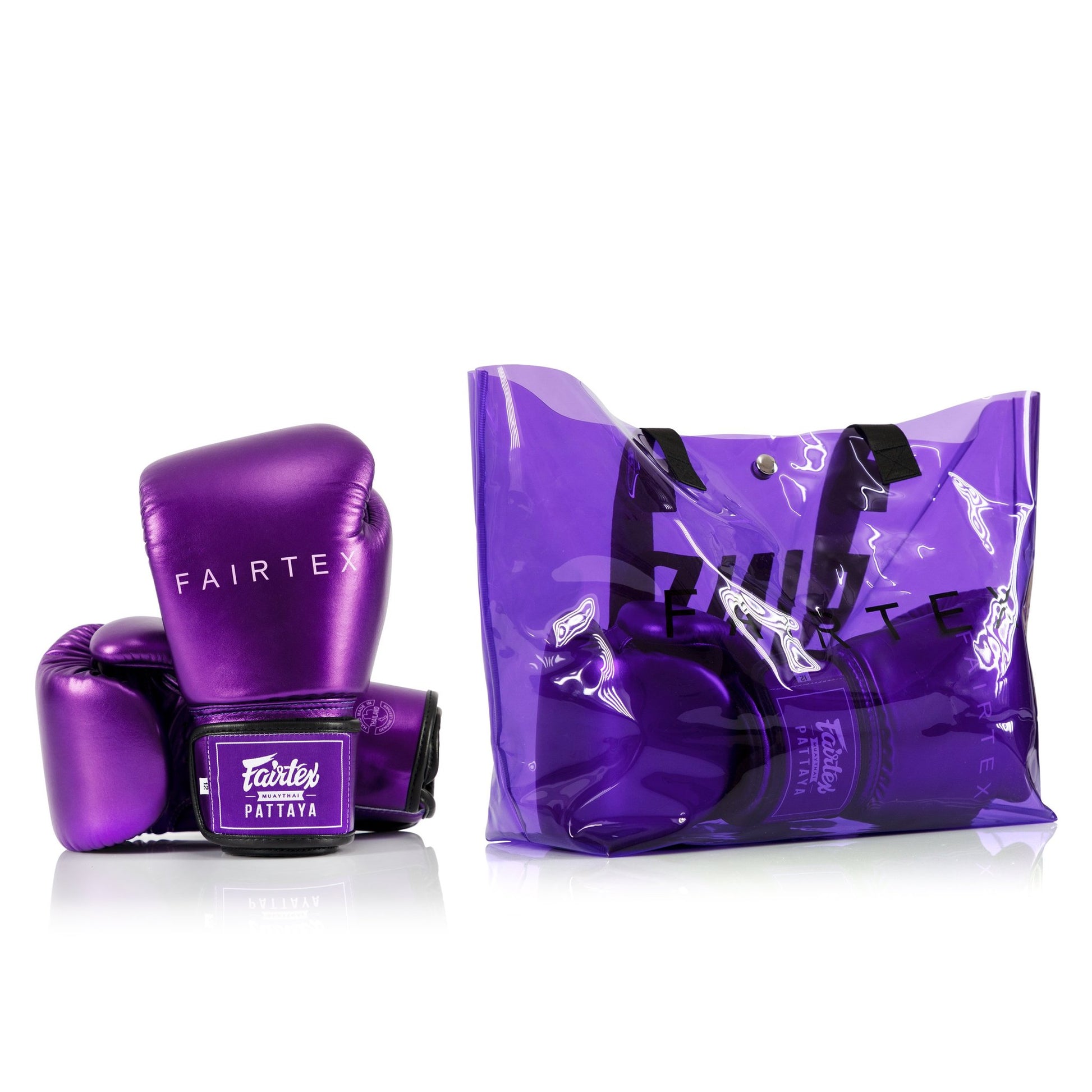 Fairtex BGV22 Metallic Purple Boxing Gloves - Nak Muay Training - Muay tHAI