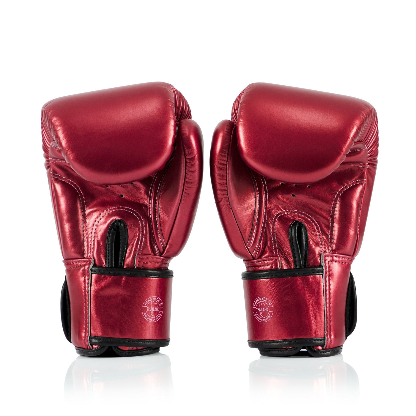 Fairtex BGV22 Metallic Red Boxing Gloves - Nak Muay Training - Muay tHAI