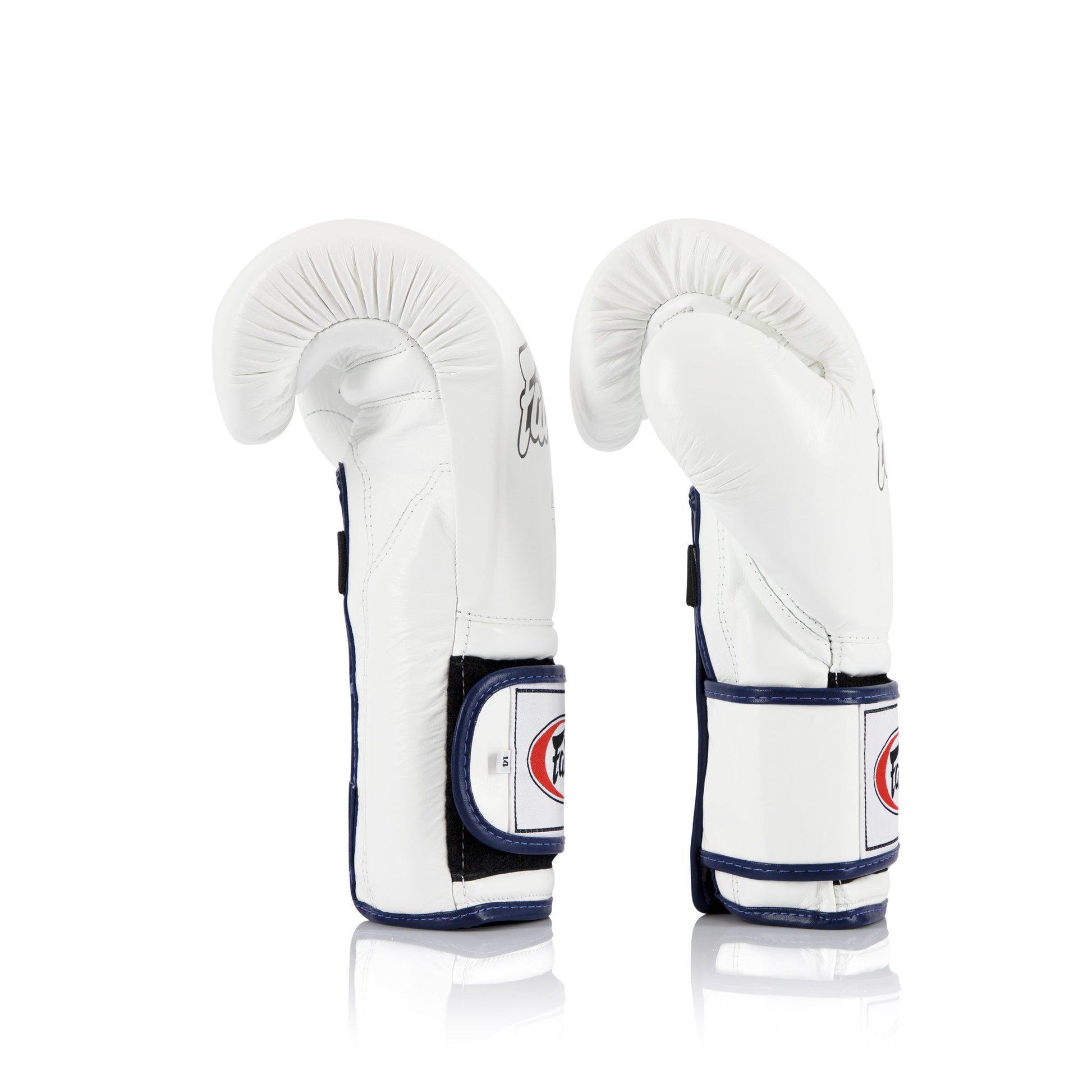 Fairtex BGV9 White Mexican Style Boxing Gloves - Nak Muay Training - Muay tHAI