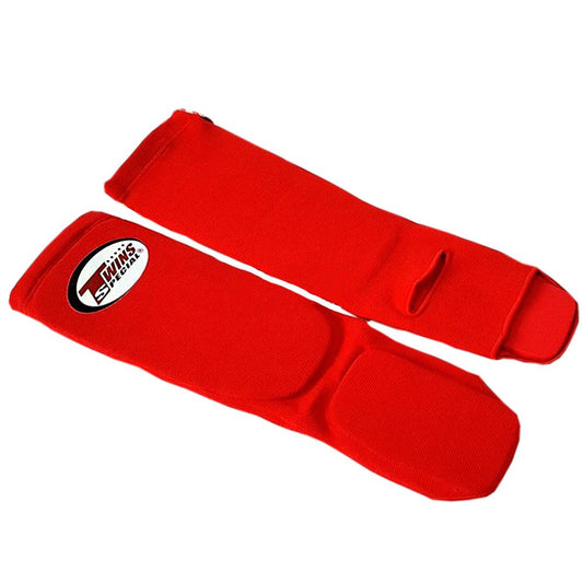 Twins Special Elastic Shin Guards SGN1 Red