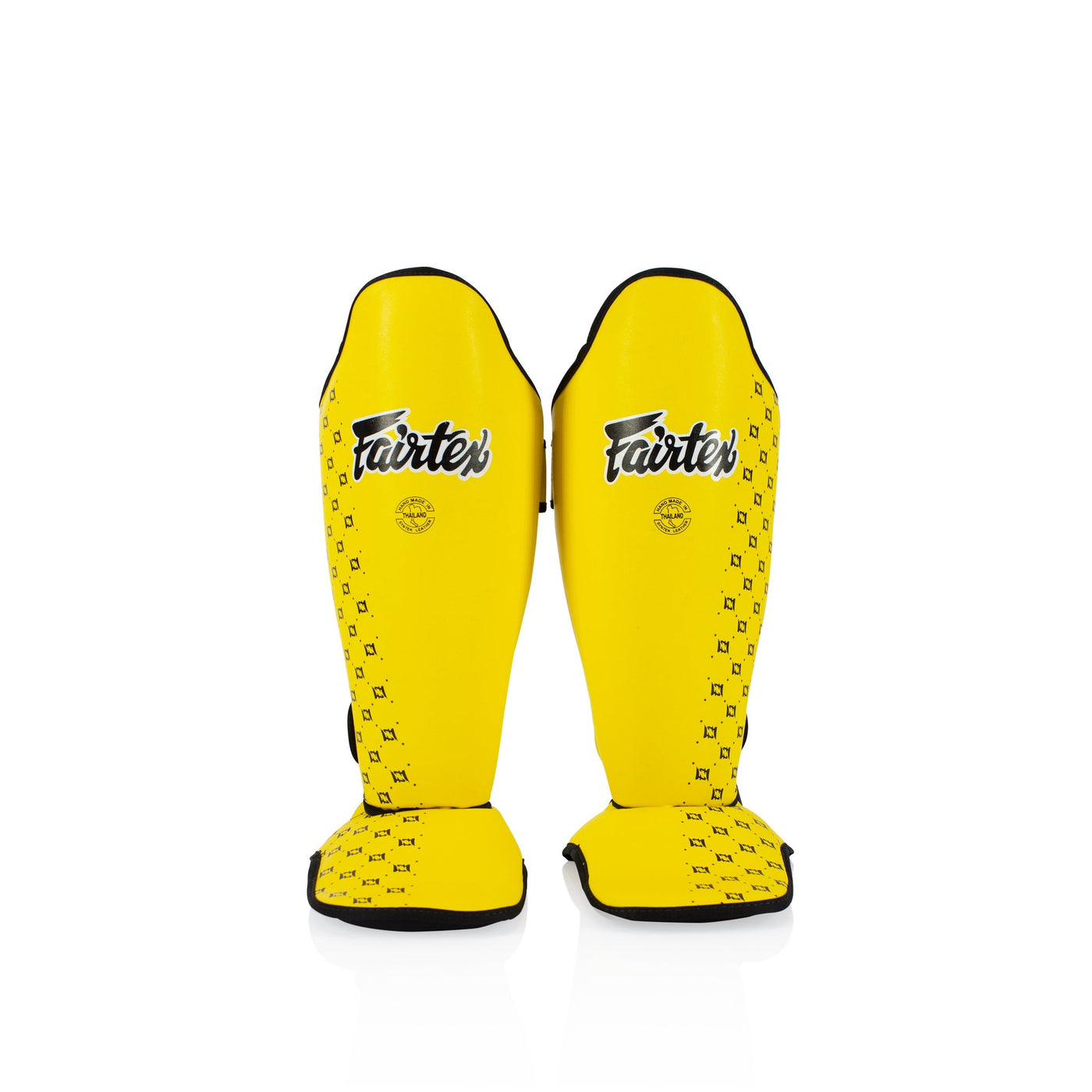 Fairtex SP5 Yellow Shin Pads - Nak Muay Training