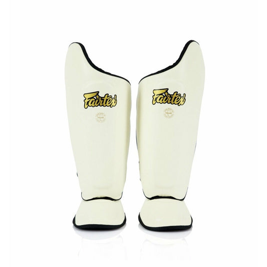 Fairtex SP8 White Ultimate Shin Pads