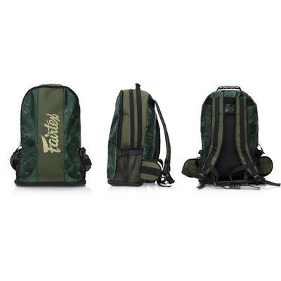 Fairtex Gym Bag / Backpack 4 Black Green Camo