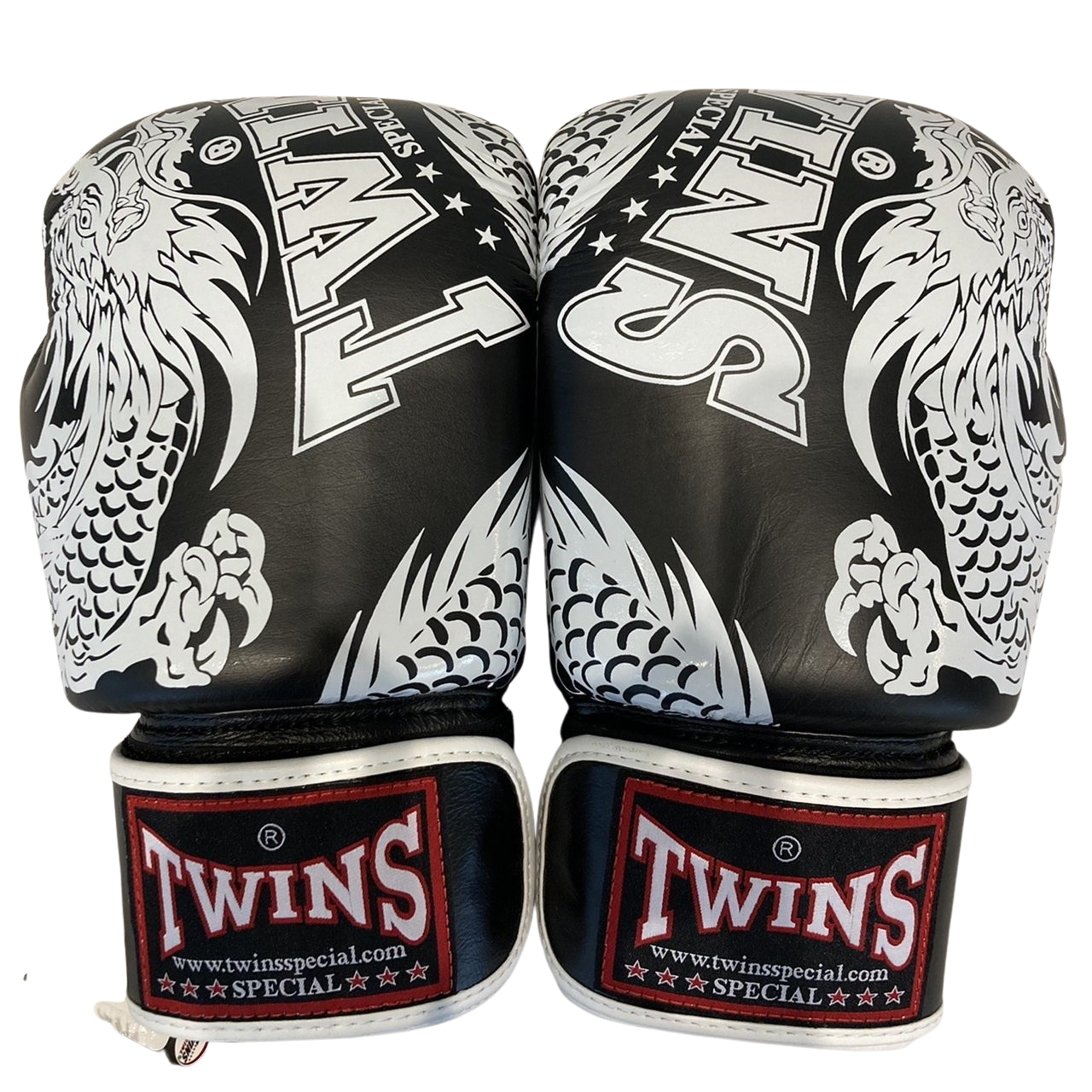 Twins Special Boxing Gloves FBGVL3-49 Black/White