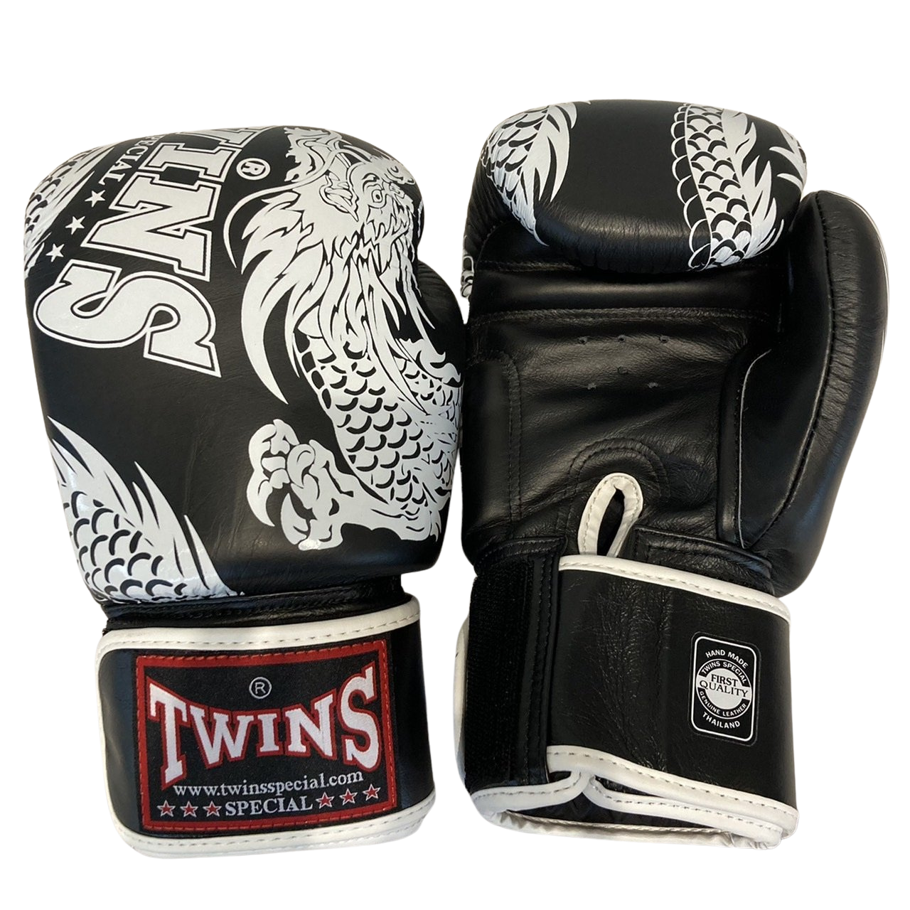 Twins Special Boxing Gloves FBGVL3-49 Black/White