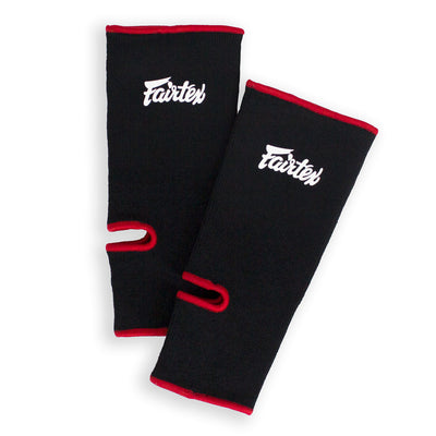 Fairtex AS1 Ankle Supports Black-Red - Nak Muay Training - Muay tHAI