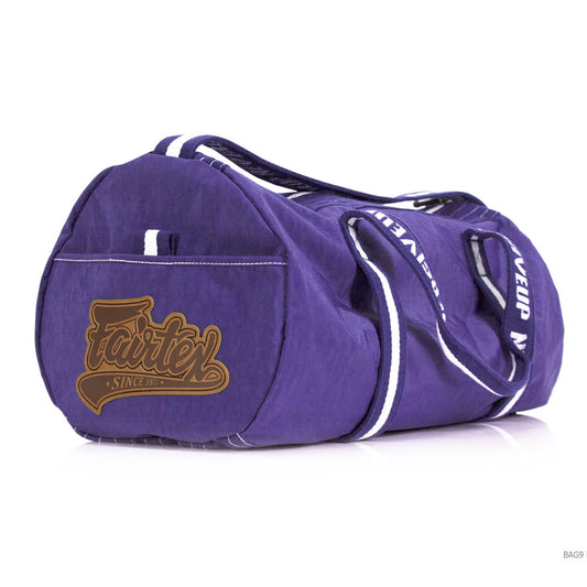 Fairtex BAG9 Purple Retro Style Barrel Bag - Nak Muay Training - Muay tHAI
