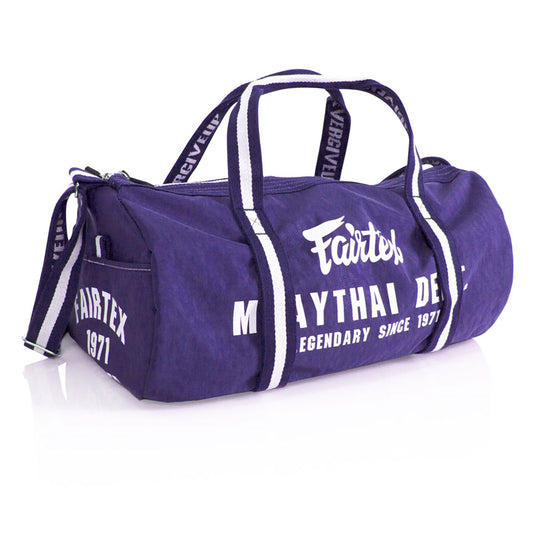 Fairtex BAG9 Purple Retro Style Barrel Bag - Nak Muay Training - Muay tHAI