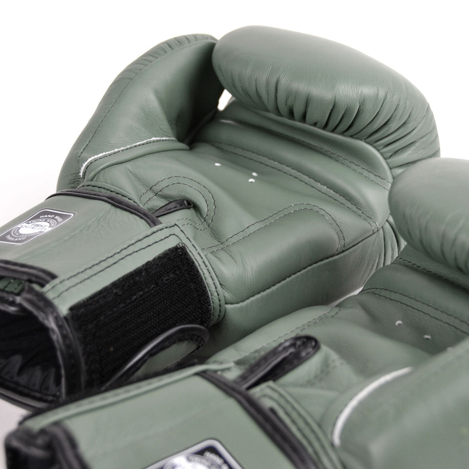 Olive green cheap boxing gloves