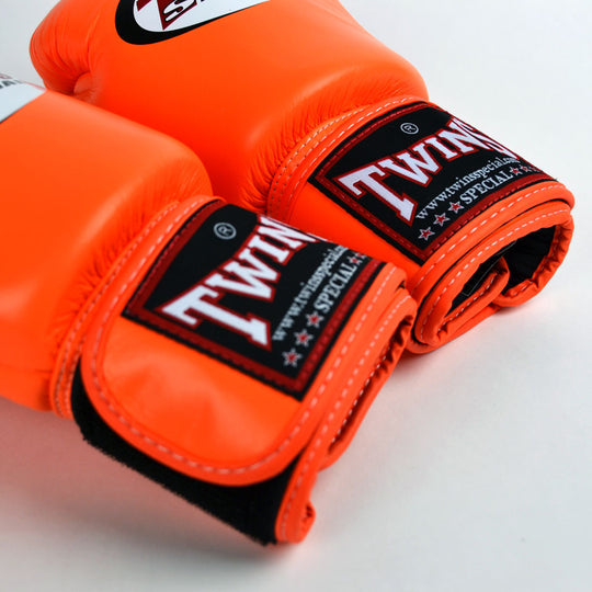 Premium Muay Thai Gloves | Twins Special BGVL3 Orange – Nak Muay
