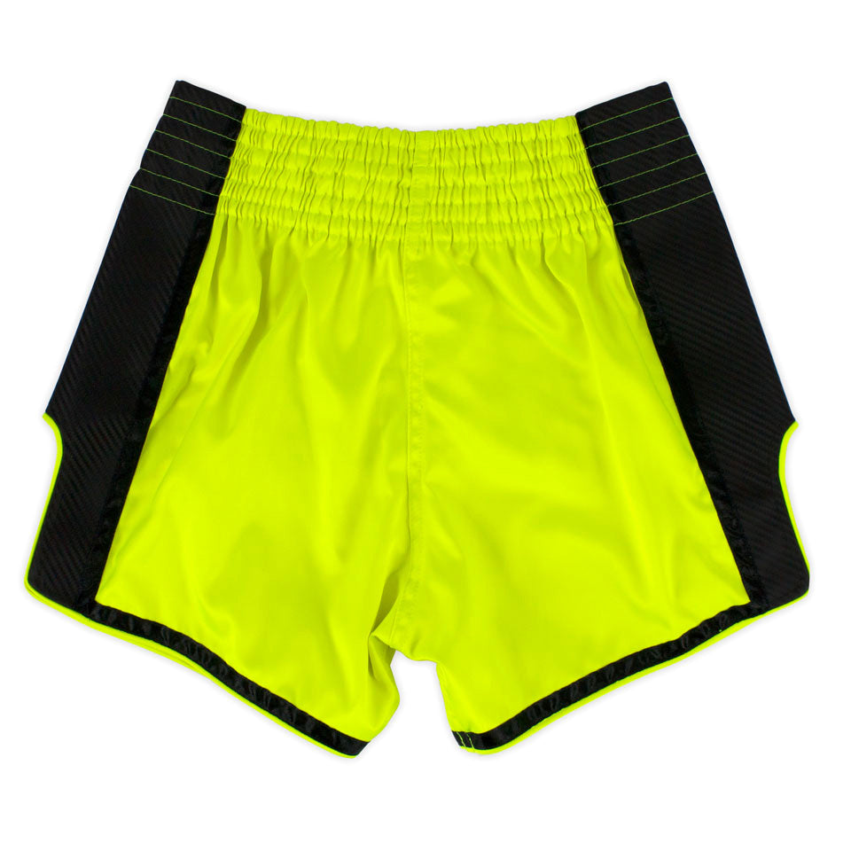 Fairtex BS1706 Lime Green Slim Cut Muay Thai Shorts - Nak Muay Training - Muay tHAI