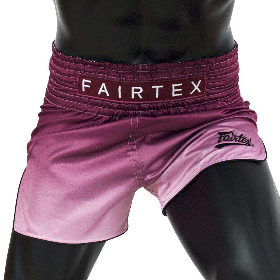 Fairtex BS1904 Maroon Fade Muay Thai Shorts