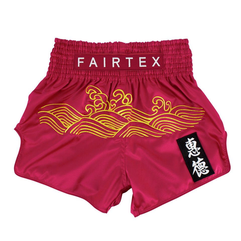 Fairtex BS1910 Golden River Muay Thai Shorts - Nak Muay Training - Muay tHAI