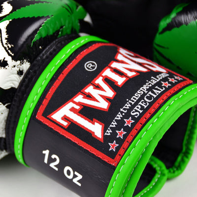 Twins Special FBGVL3-54 Grass Limited Edition Boxing Gloves - Nak Muay Training - Muay tHAI